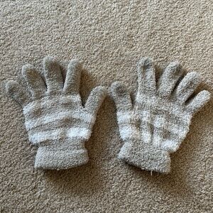 Cozy Striped Kids Gloves